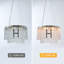 Luminaire moderne en cristal pour lustre de salon
