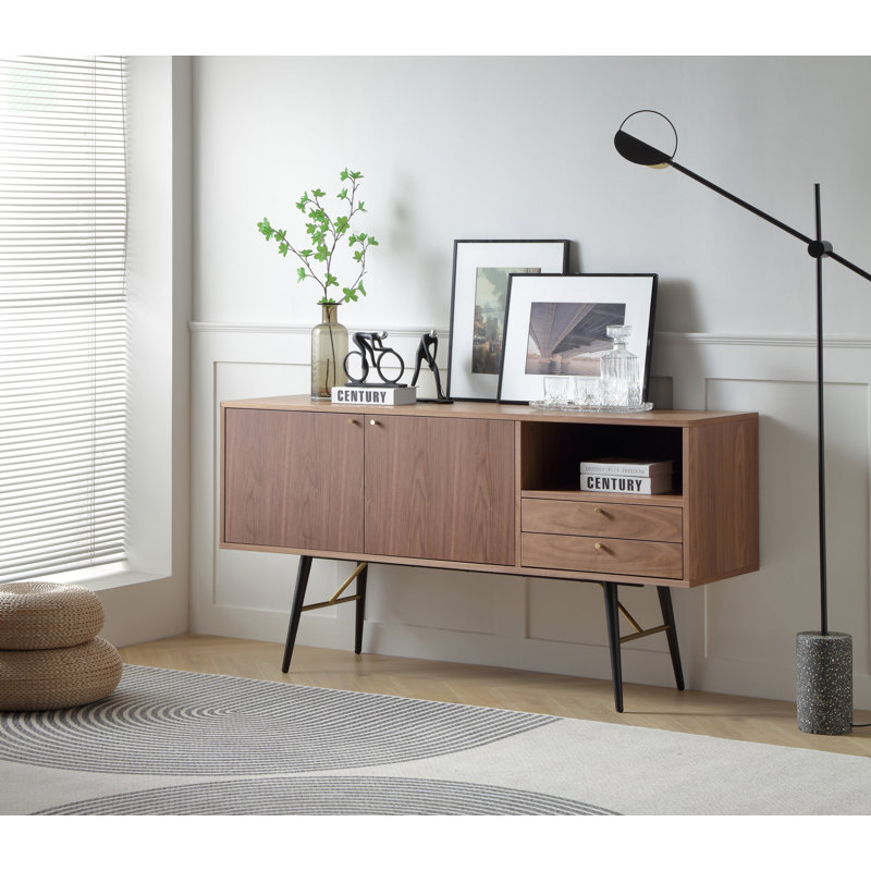 Bois de Larama + accent en acier inoxydable