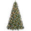 Lighted Artificial Fir Christmas Tree-797521016