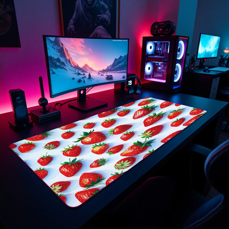 Polyester Desk Pad, 14.4x12.1