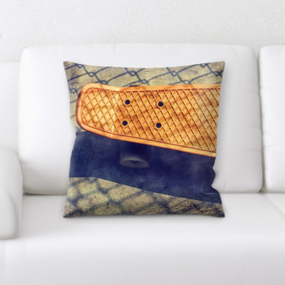 Carlie Penny Board Throw Pillow