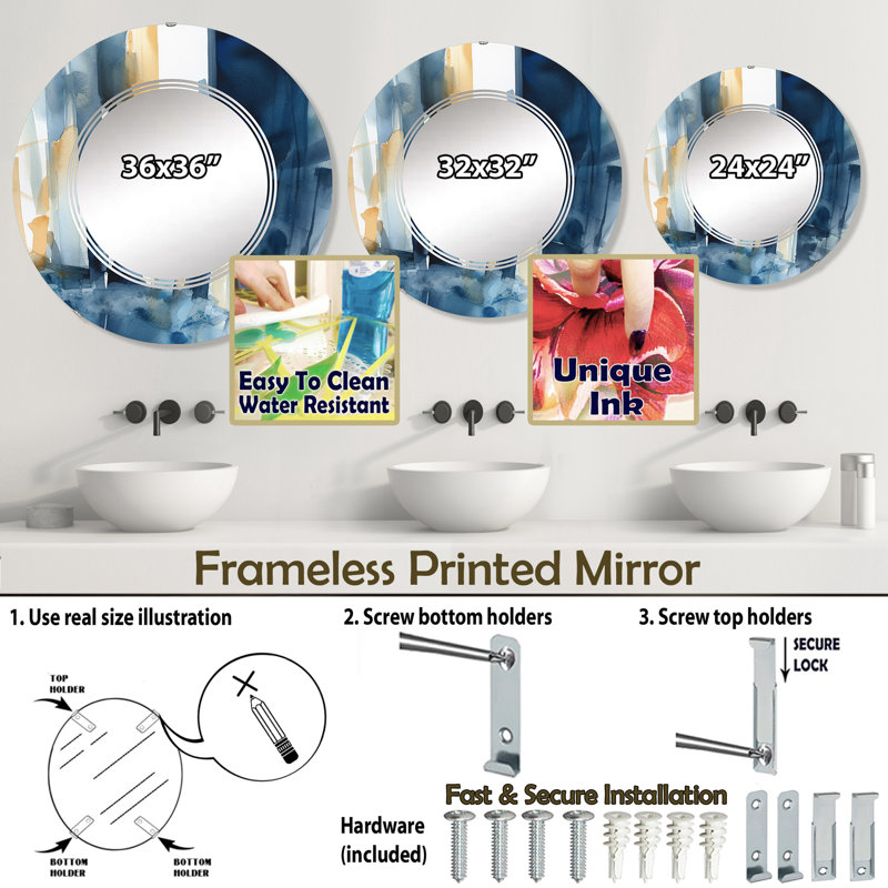 Miroir Castino, 32 po x 32 po