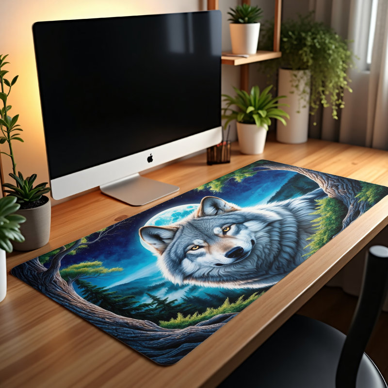 Polyester Desk Pad, 23.6x13.8