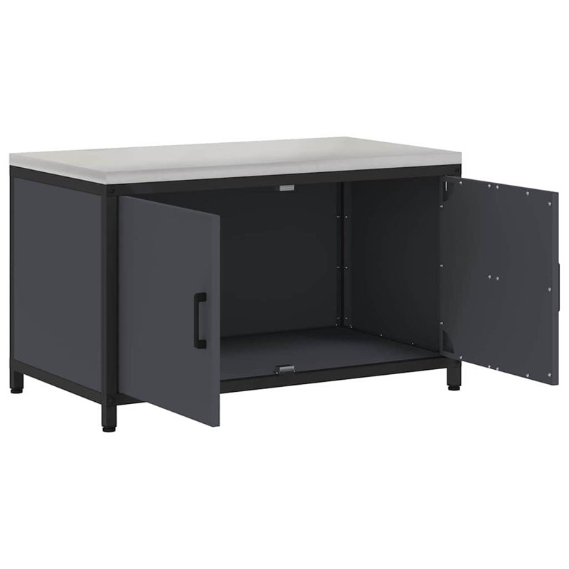 Storage Kitchen Cabinet Set, Anthracite