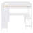 Full Loft Bed With Desk And Bookcase-2088358251