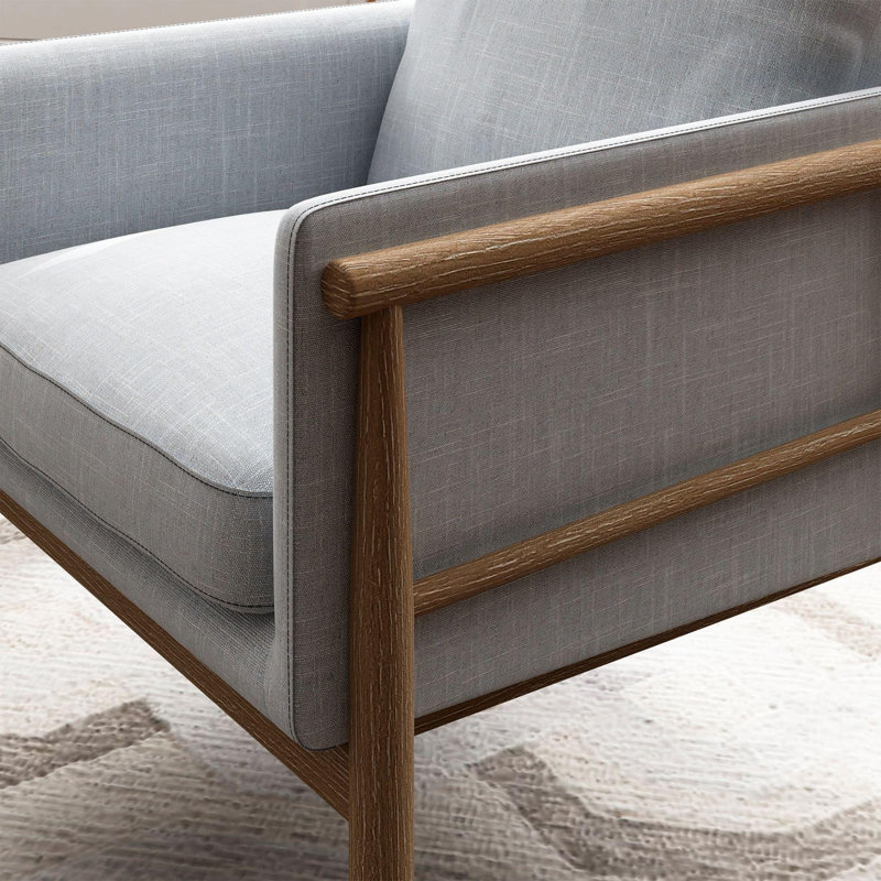 Alfie Assembled Upholstered Accent Chair