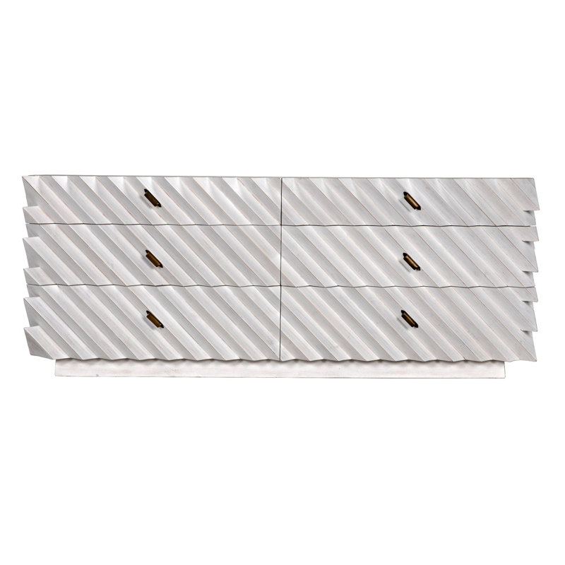 Hikaru 6 - Drawer Solid Wood Dresser