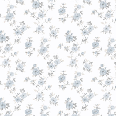 Lansing Mini Rose Trail 20.5 In X 33 Ft Washable Wallpaper Covers About 56 Sqft
