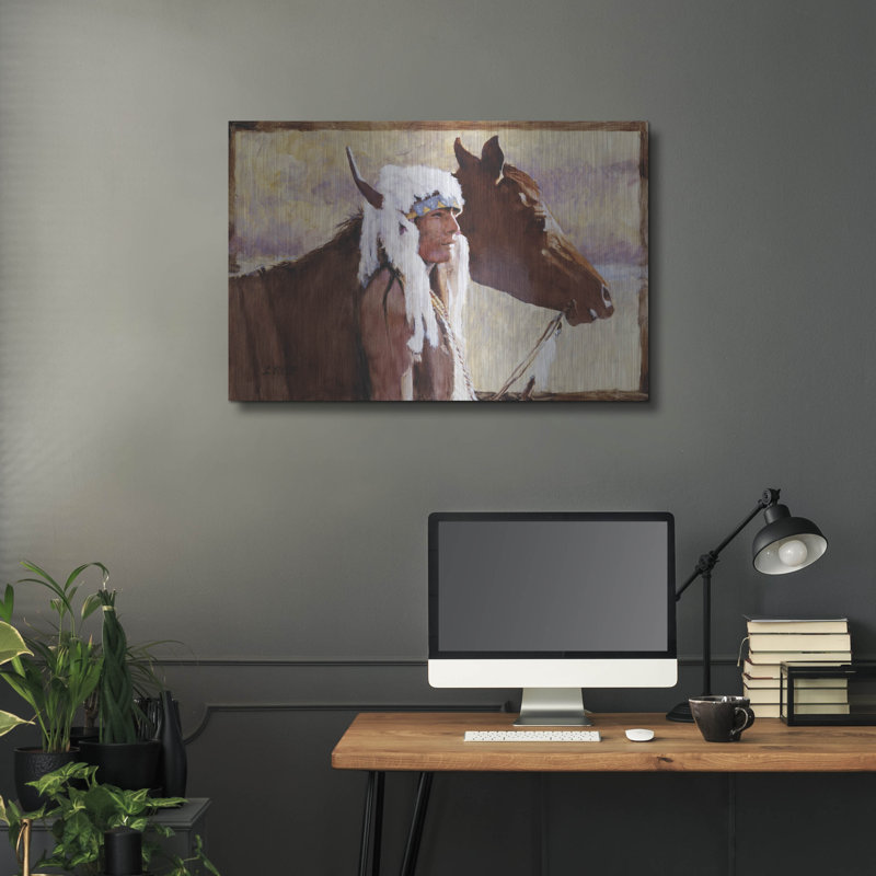 "Coming Home" par J.E. Knauf sur, H 24 po x l 36 po
