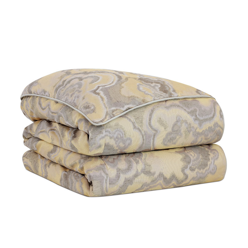 Amal Comforter, Super Queen Comforter, Hand Tacked