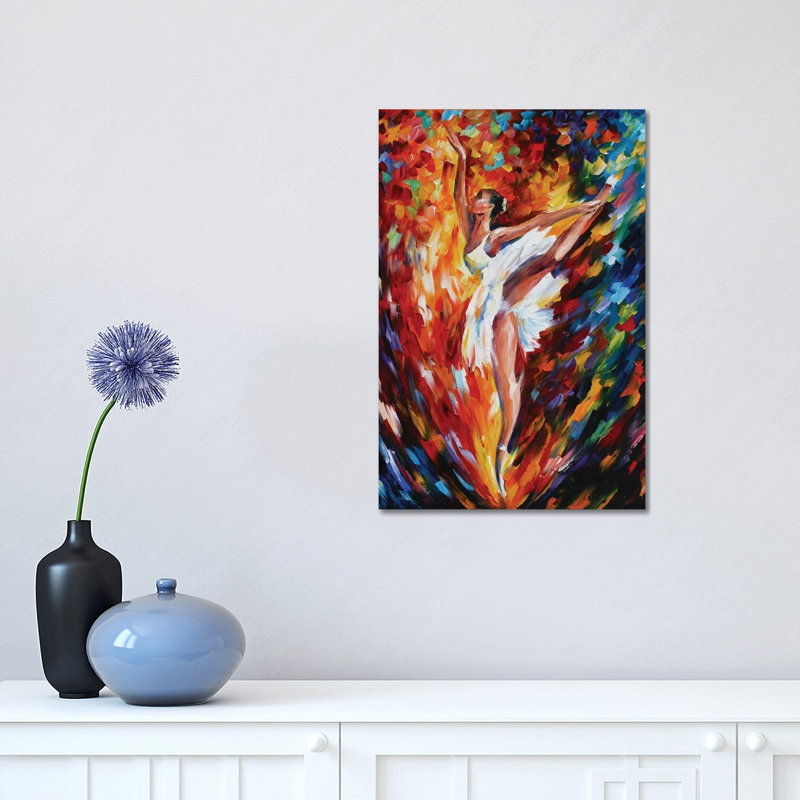 Flight by Leonid Afremov - Painting on Canvas, Wrapped Canvas, 66.04 cm H x 45.72 cm W x 3.175 cm D