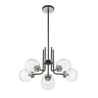 Lustre classique 6 lumières unique Doerun