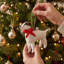 Arcadia Home Jack Russell Terrier Hand-Knit Ornament