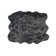 Oguz Gray Faux Sheepskin Fur Area Rug