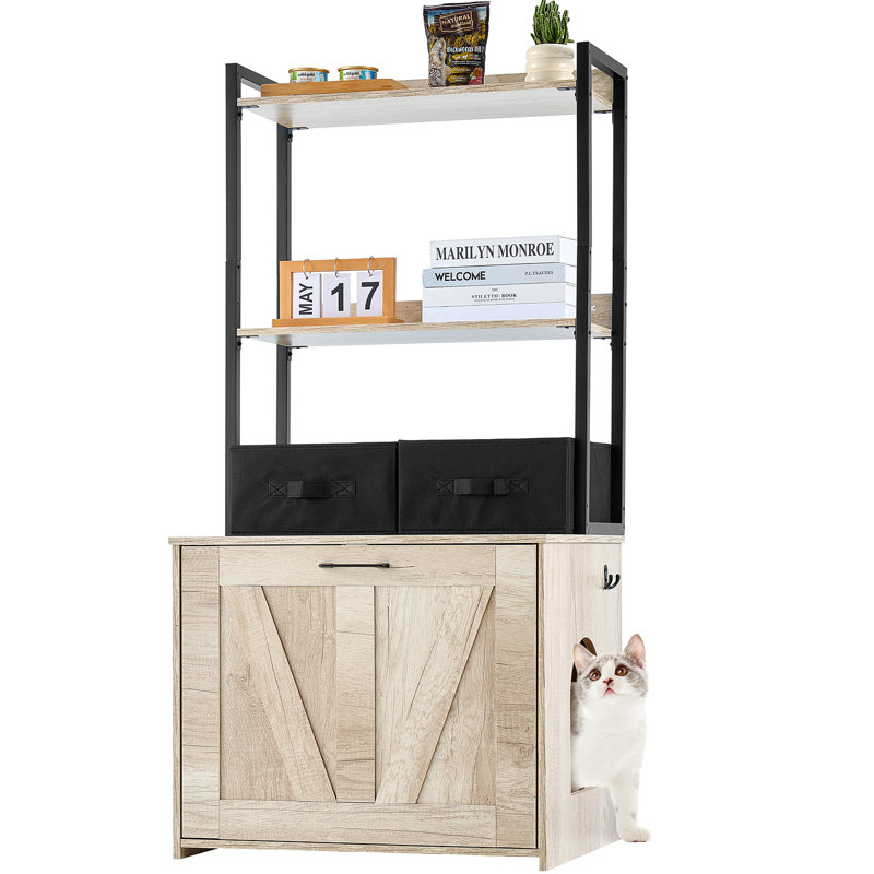 Microfiber Litter Box Enclosure
