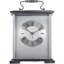 Acctim Althorp Mantel Clock Radio Controlled Quartz Polished Metal Carriage Clock Silver