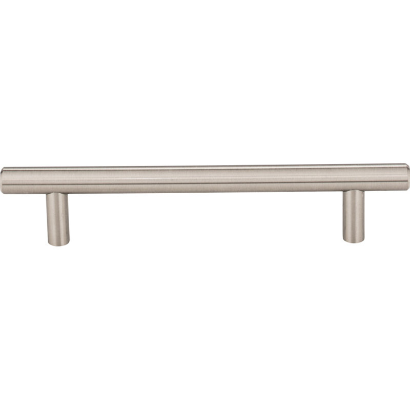 Poignée barre 5 1/16 po Naples, Nickel satiné