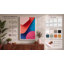 Colour Harmony Geometric - Wrapped Canvas-425665190-425665194