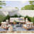Solstice Rectangular Outdoor Coffee Table , 40 " W 36 " D-146518463