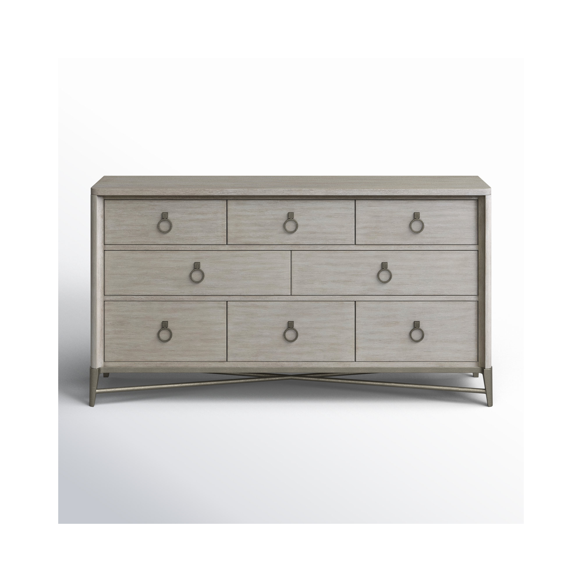 Regan 8 - Drawer Dresser, Champagne