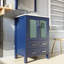 Meuble-lavabo avec comptoir en céramique blanche-257569439
