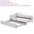 Twin Size Daybed with Pop-Up Trundle-1726240793