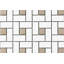 PINE WHEEL BLANC ET GRIS-130474937