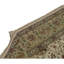 Tapis ivoire / brun noué à la main de conception unique 9 pi x 11 pi 10 po