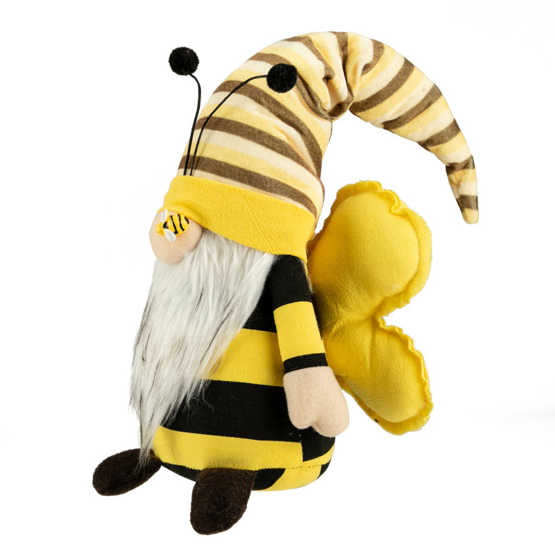Gnome de printemps 17 po Bumblebee Boy