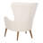 Dove Upholstered Wingback Chair