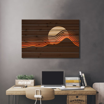 Estalis Sundown Stripes par Circa 78 Designs