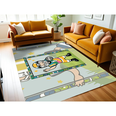 Tapis de football pour enfants Zoomie