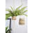 Set Of 2, 5X5x4.5" Hanging Planter With Cotton Hanger, Bohemian Style