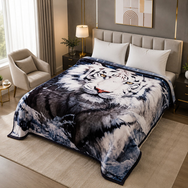 Machine Woven Blanket, King
