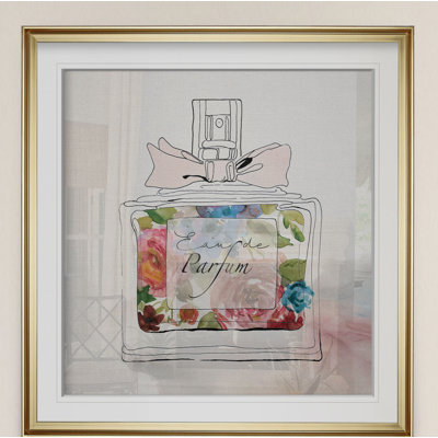 « chic fleur parfume i », peinture