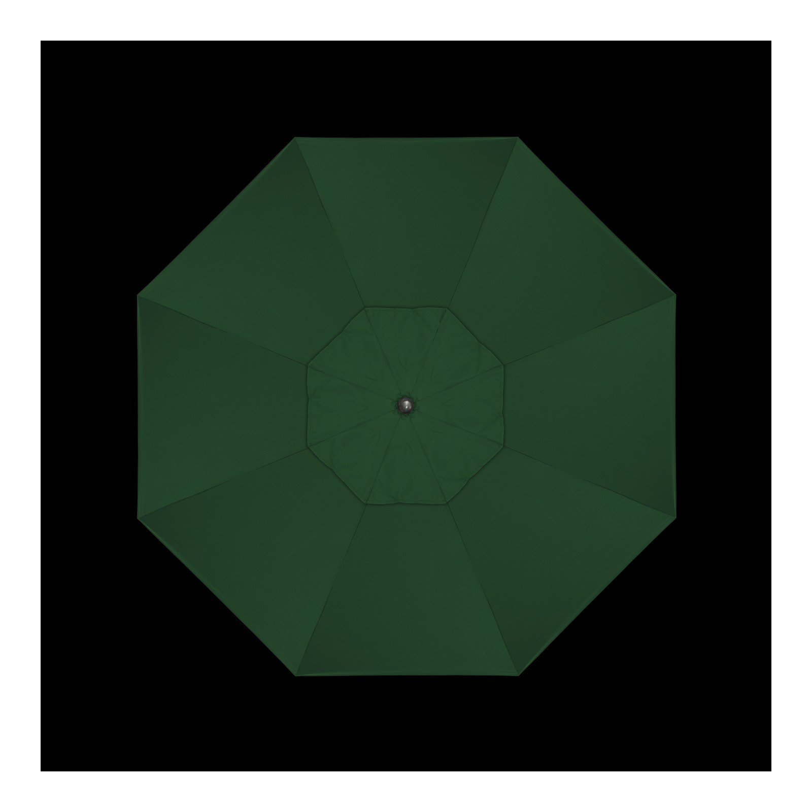 9' Market Sunbrella Umbrella, Canvas Forest Green Sunbrella® Canvas