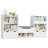 72" W x 37"H 4-IN-ONE Kids Bookcase with 3 Drawers, Soft Cushion, 3-Layer Bookshelf, Reading Nook-2129020856