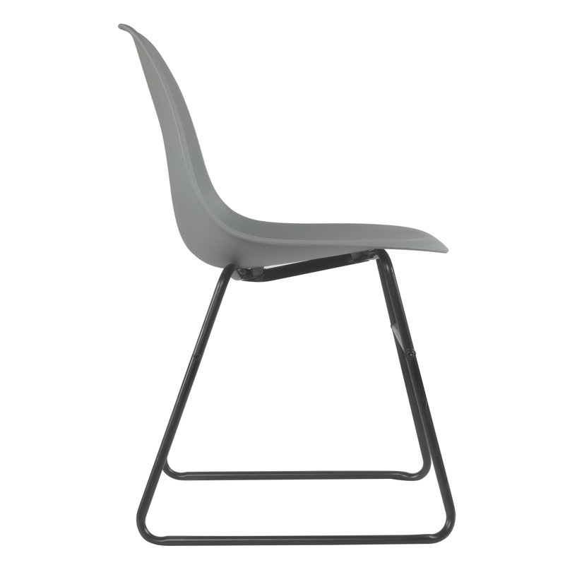Ina 18.9'' H Side Chair, Gray