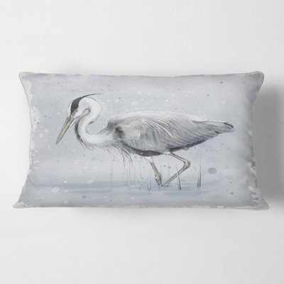 Coussin Grey Heron