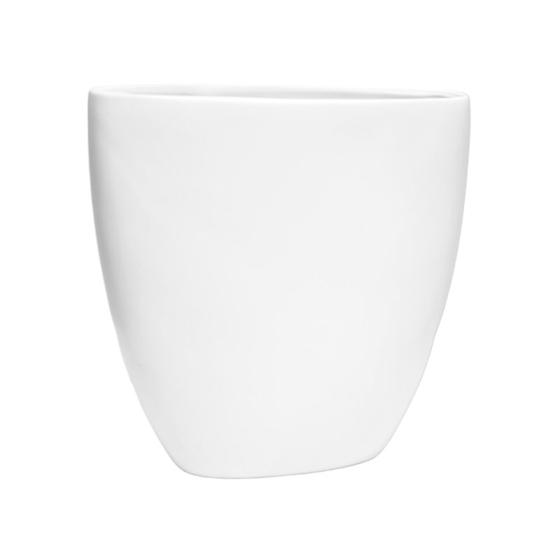 Marple Table Vase 1, White