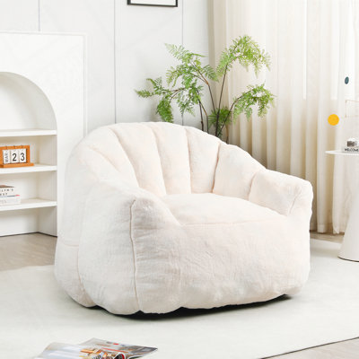 Fauteuil à billes en microfibre / microsuède