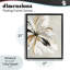 Cadre flottant à fleurs expressives Cornelia, design par Design Fabrikken-127233493-127233494