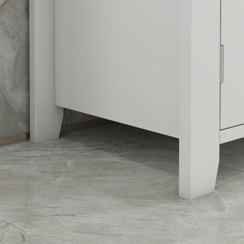 Élégante armoire de rangement sous évier Kleankin - Maximisez l'espace de votre salle de bain