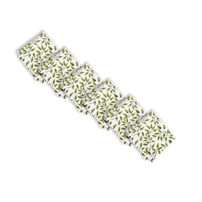 Serviette en coton imprimé perdrix