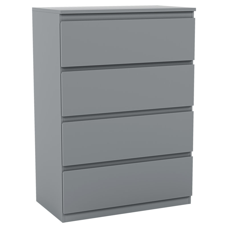 Cunha 4 Drawer 70Cm W Chest, Grey