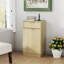 Armoire à poubelle inclinable 10 gallons Woodgrain-1088528147