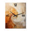 Horloge murale à spirales abstraites minimalistes beige II-1894714580