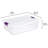 Contenant de rangement avec couvercle transparent Sterilite