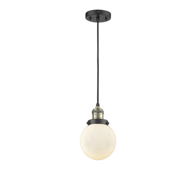 Luminaire suspendu sphère 1 lumière Zarmayr