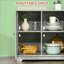 Armoire de rangement autoportante